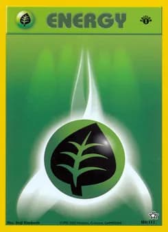 Grass Energy card in English