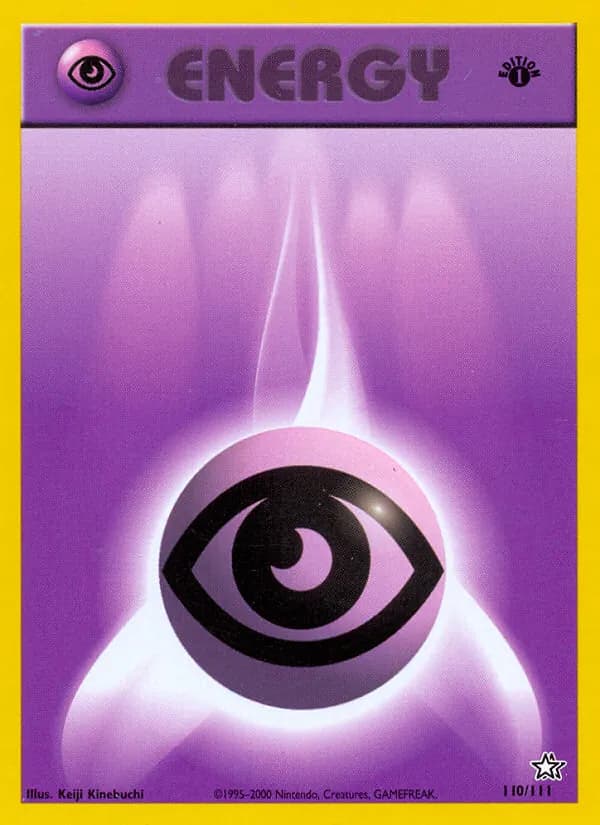 Psychic Energy card in English