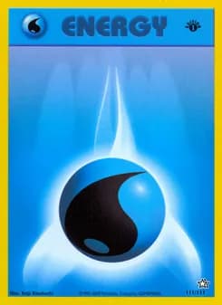 Water Energy card in English