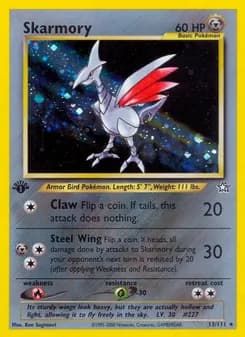 Skarmory card in English