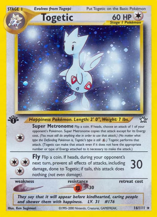 Togetic card in English