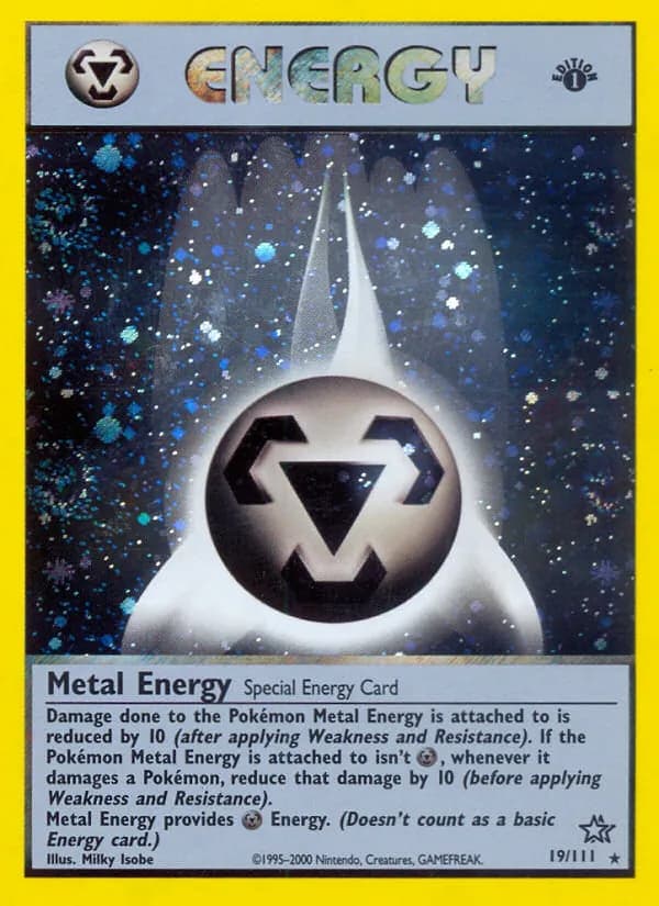 Metal Energy card in English