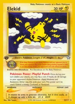 Elekid card in English