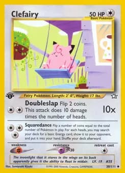 Clefairy card in English