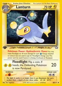 Lanturn card in English