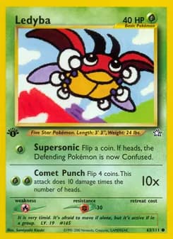 Ledyba card in English
