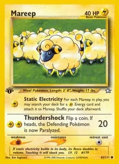 Mareep card in English