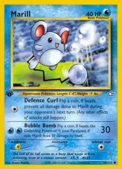 Marill card in English