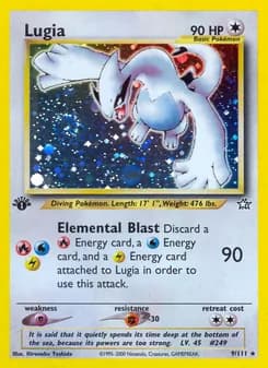 Lugia card in English