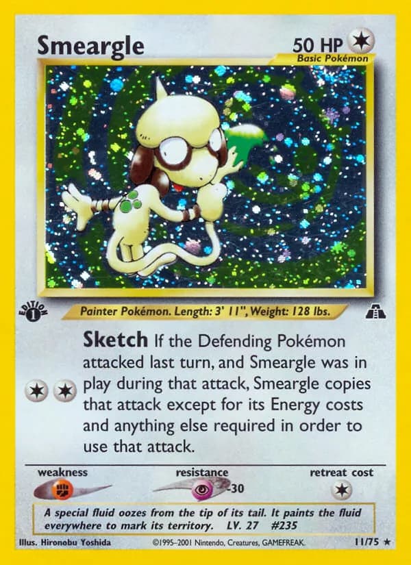 Smeargle card in English