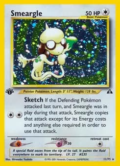 Smeargle card in English