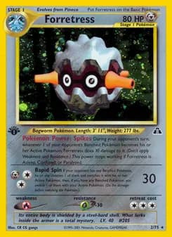 Forretress card in English