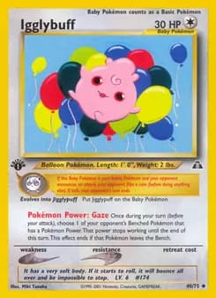 Igglybuff card in English