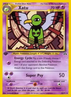 Xatu card in English