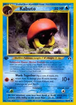 Kabuto card in English