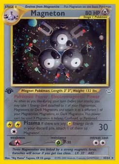 Magneton card in English