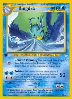 Kingdra card in English