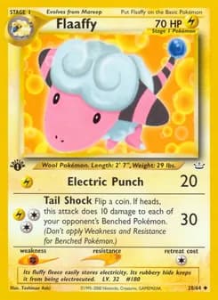 Flaaffy card in English
