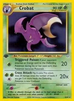 Crobat card in English