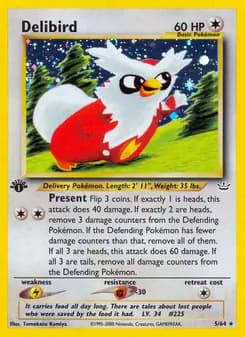 Delibird card in English