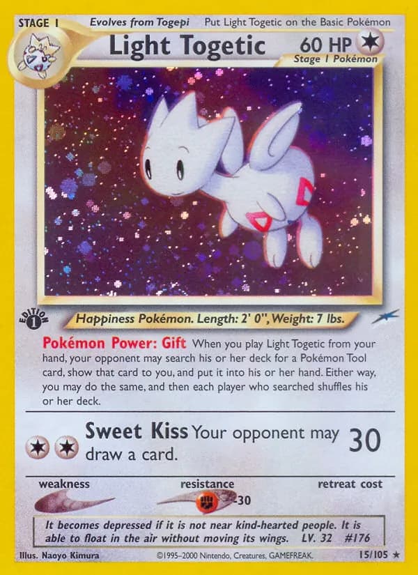 Light Togetic card in English