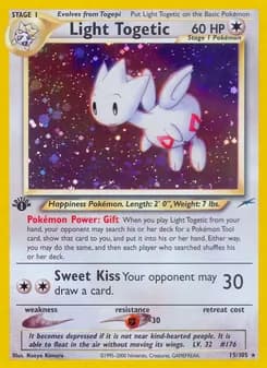 Light Togetic card in English