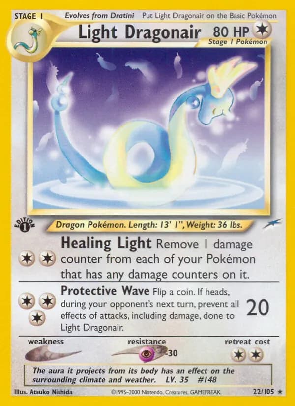 Light Dragonair card in English