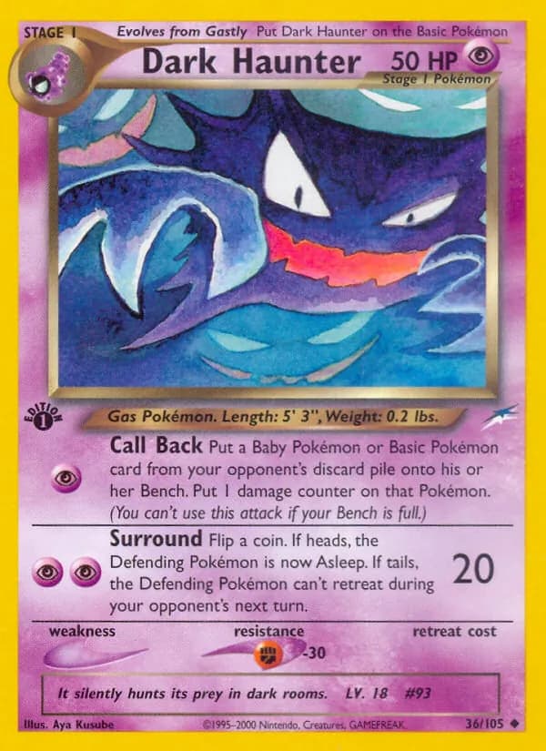 Dark Haunter card in English