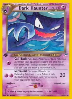 Dark Haunter card in English