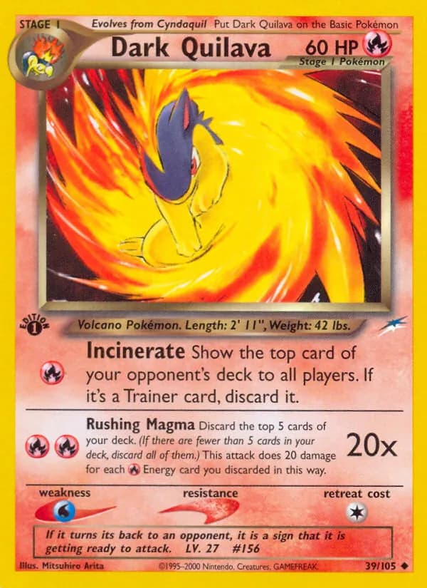 Dark Quilava card in English