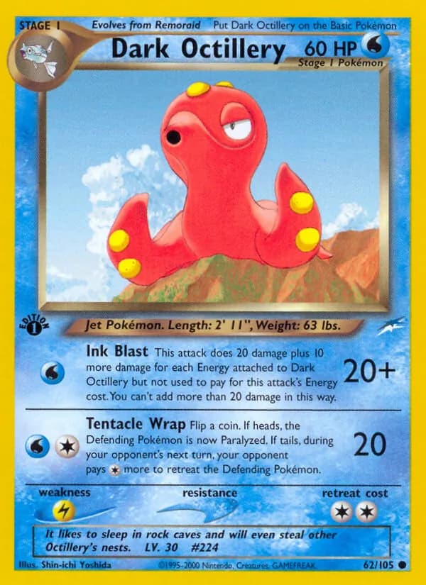 Dark Octillery card in English