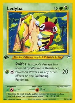 Ledyba card in English
