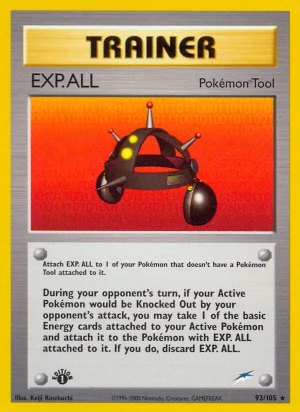 EXP.ALL card in English