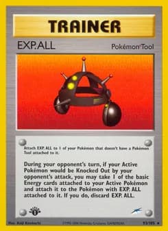 EXP.ALL card in English