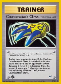 Counterattack Claws card in English