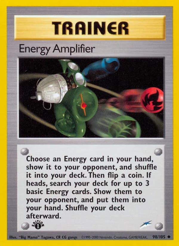Energy Amplifier card in English