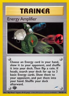 Energy Amplifier card in English