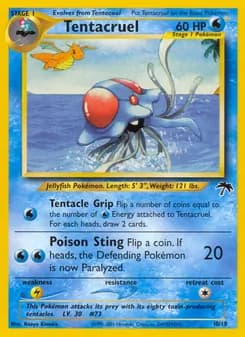 Tentacruel card in English