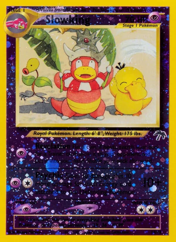 Slowking card in English
