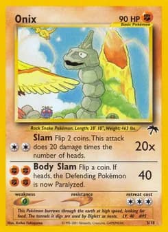 Onix card in English