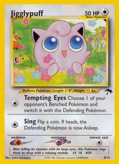 Jigglypuff card in English