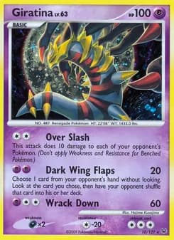 Giratina card in English