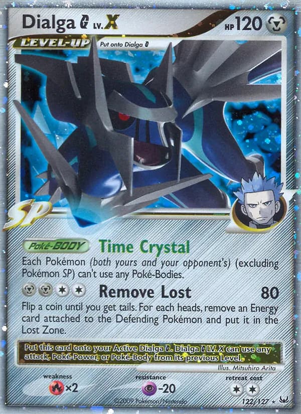 Dialga G card in English