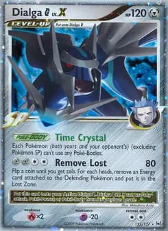 Dialga G card in English