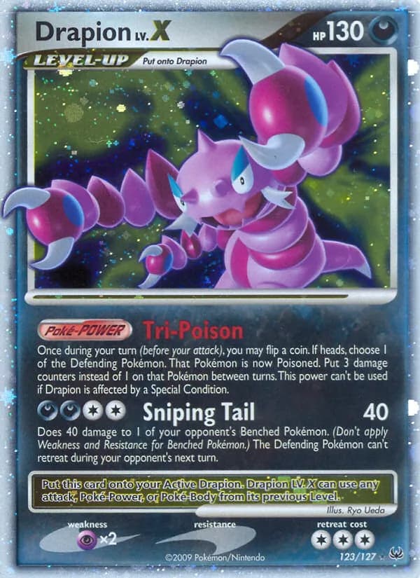 Drapion card in English