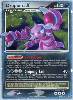 Drapion card in English