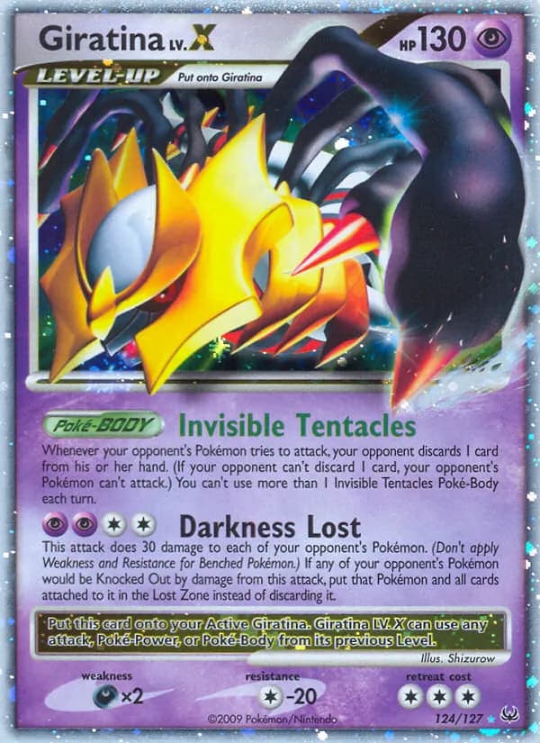 Giratina card in English