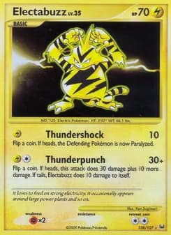 Electabuzz card in English