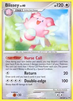 Blissey card in English