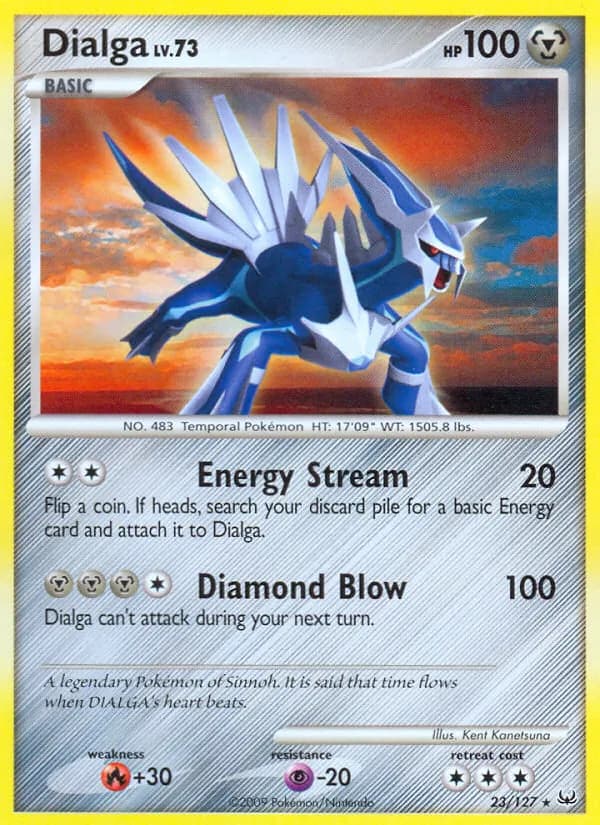 Dialga card in English